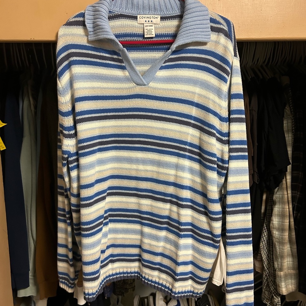 striped sweater vintage